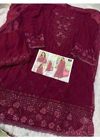 ZIAAZ DESIGNS 632 D BEST PAKISTANI SALWAR SUITS