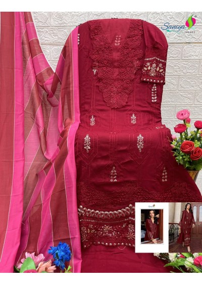 SANIYA TRENDZ 7120 B WHOLESALE BUY PAKISTANI SALWAR SUITS