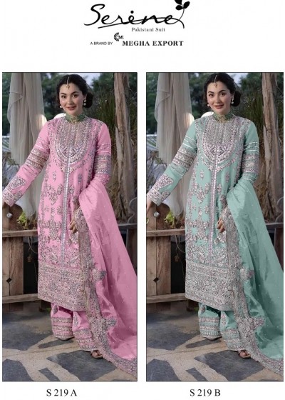 SERINE 219 A B HIT DESIGN PAKISTANI SALWAT SUITS