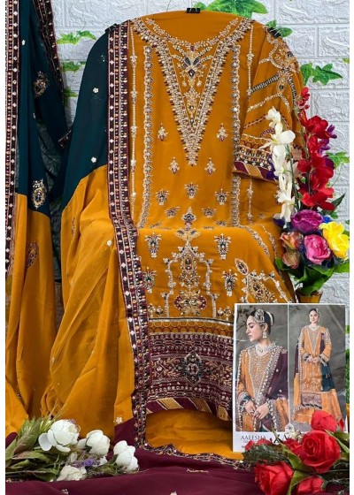 ZAHA 10112 A AAEESHA VOL 1 SALWAR SUITS SINGLE PIECE