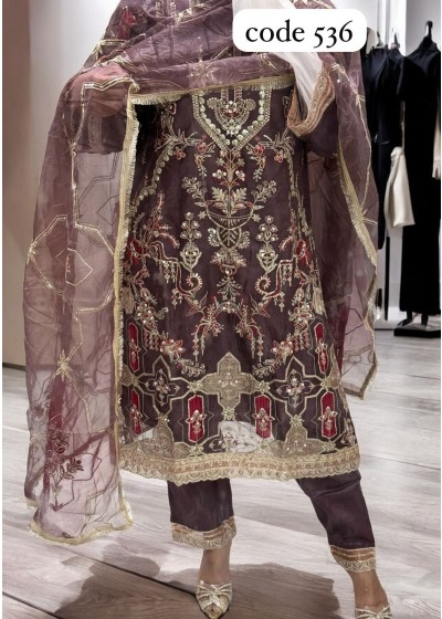 ZIAAZ DESIGNS 536 LATEST SALWAR SUITS ONLINE