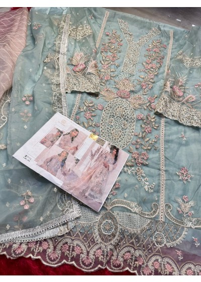 ZIAAZ DESIGNS 684 PAKISTANI SUITS BUY PARTYWEAR 