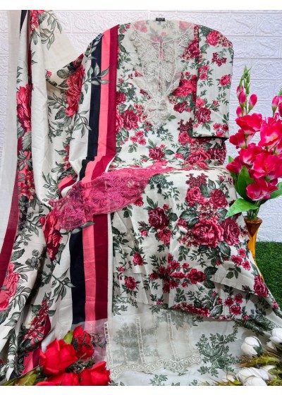 TAJ CREATIONS TAJ 567 COTTON PRINTED PAKISTANI SUITS