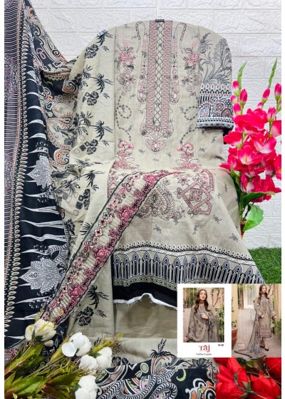 TAJ CREATIONS TAJ 582 PAKISTANI SUITS BUY COTTON 