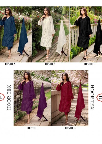HOOR TEX HF 111 ABCDE PAKISTANI SUITS SINGLE BUY ONLINE