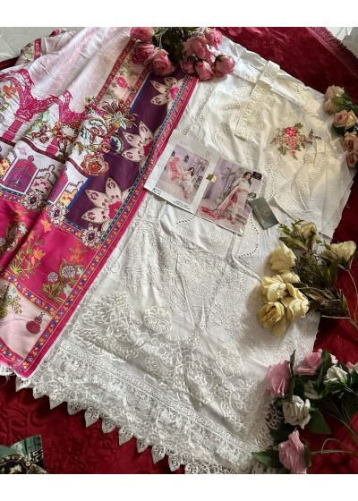 ZIAAZ DESIGNS 579 MARIA B LAWN FESTIVAL COLLECTION SALWAR SUITS SURAT