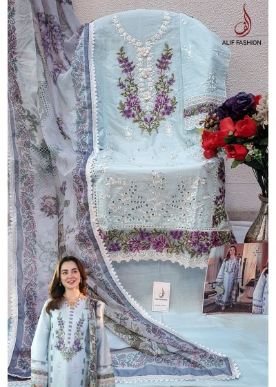 ALIF FASHION A 167 SALWAR SUITS DIGITAL PRINTED DUPTTA