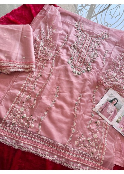 ZIAAZ DESIGNS 769 B STYLISH SALWAR SUITS SEMI STITCHED