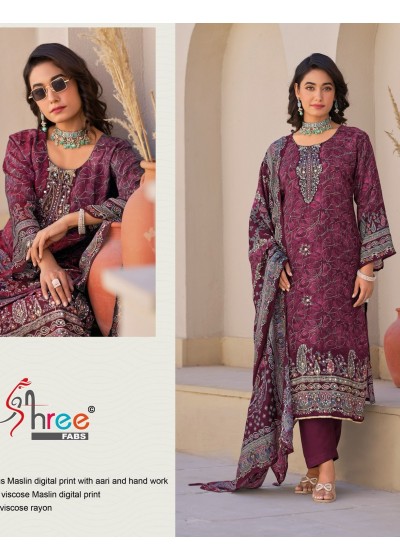 SHREE FABS KT 166 B SINGLE PIECE PAKISTANI SUITS