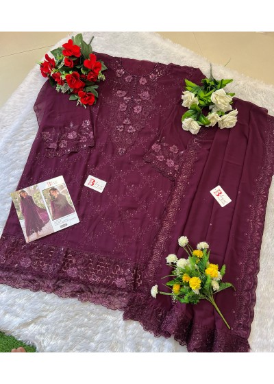 BILQIS B 143 B PAKISTANI SUITS GEORGETTE COLLECTION 