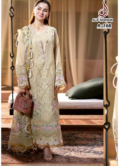 ALIF FASHION A 168 PAKISTANI SUITS HIT DESIGNS