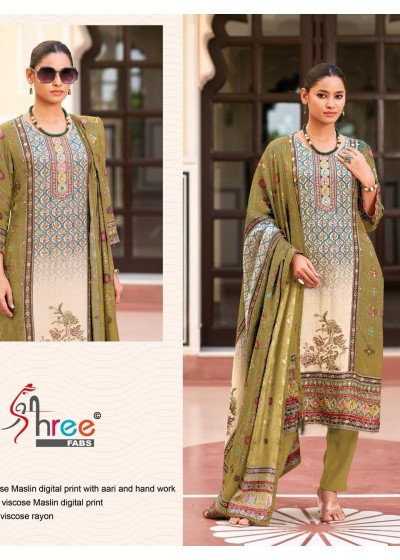 SHREE FABS KT 101 A PURE VISCOSE PAKISTANI SUITS 