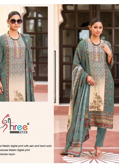 SHREE FABS KT 101 B PAKISTANI SUITS PURE VISCOSE