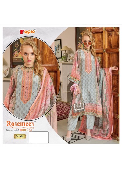FEPIC ROSEMEEN C 1993 CRAPE PRINTED PAKISTANI SUITS IN INDIA